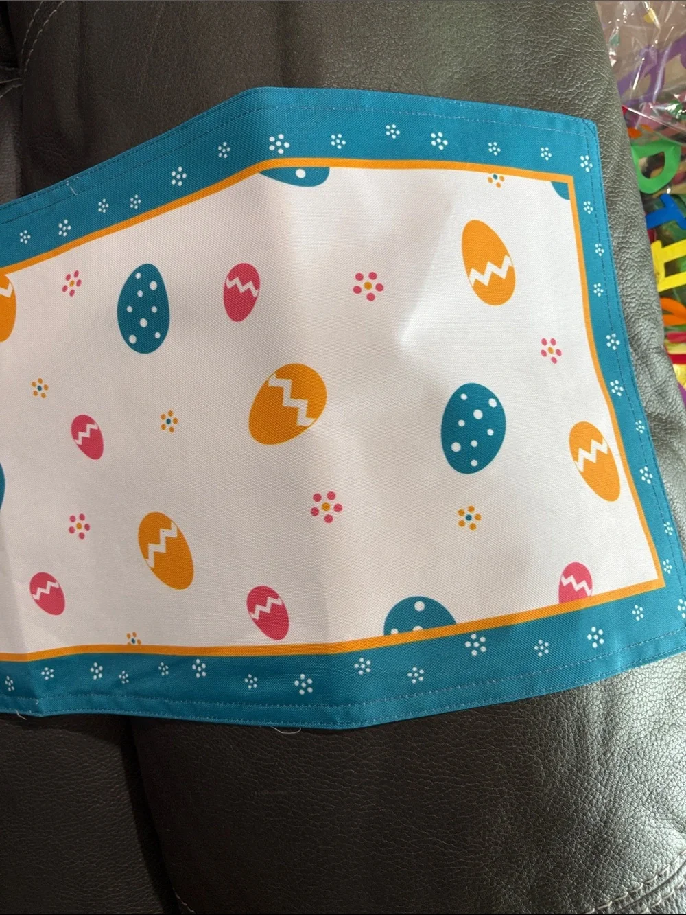 Temptations by Tara egg hunt polyester table runner 70 in length